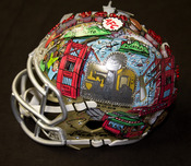 Charles Fazzino 3D Art Charles Fazzino 3D Art NFL: Super Bowl 50 Helmet (Mini Size)